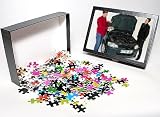 Photo Jigsaw Puzzle of Car salesman with customer checking oil levels from National Motor Museum