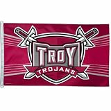 NCAA Troy State Trojans 3-by-5 foot Flag