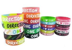 23pcs 1d Bracelet Lot POP Band Silicon Wristband