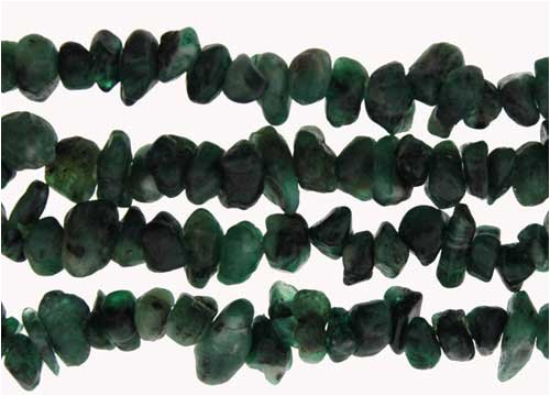 Click here to buy 36 inch Endless Chip Necklace (approx. 5mm) - Emerald by TotlecTraders.com.