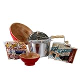 Whirley-Pop Ultimate Gift Set - Silvertone Pan