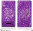 Zune HD Skin - Stardust Purple by WraptorSkinz