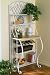 Kitchen & Housewares : Trellis Baker's Rack 68"hx27.5"w White