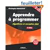 Apprendre � programmer : Algorithmes et conception objet