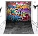LB 6x9ft Graffiti Style Photography Backdrop Vinyl Customized Photo Background Studio Prop TY111