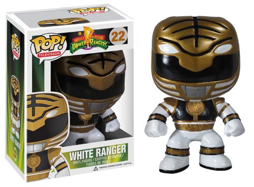Funko POP Television: Power Rangers White Vinyl Figure-image