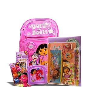 Back to School with Dora the Explorer Supplies