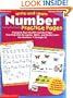 Number Practice Pages (Write-and-Learn, Grades PreK-1)