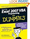 Excel 2007 VBA Programming For Dummies
