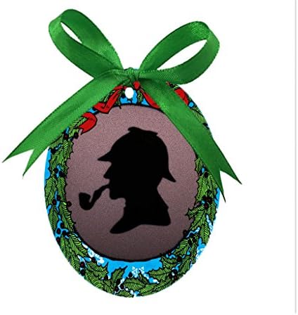 BBC One Tv Series Sherlock Holmes Theme Ornament Personalize A Perfect Gift For Christmas