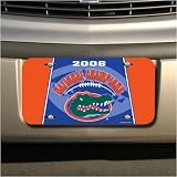 Florida Gators 2006 BCS National Champions Plastic License Plate