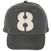 number 8 baseball cap