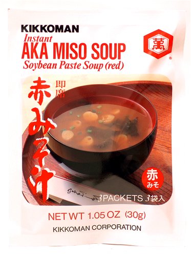 Kikkoman Instant AKA Miso Soup - Red by Aka Gourmet