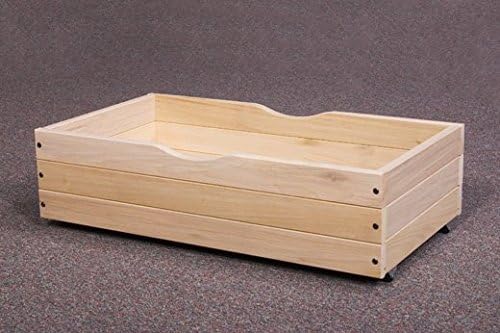 Set of 2 Under Bed Storage Drawers 32 inch - Rolling Organizers