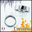 Cock Ring Premium Chrome 1 3/4" X 7/16"