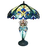 Chloe Lighting CH18A681DT 3 Light Victorian Double Lit Table Lamp