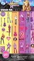 Hannah Montana Reusable sticker set - sticker paradise - 6 sheets of hannah montana stickers