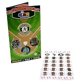KiDS ScoreCard Oakland A's Reusable Scorecard with Team and Player Stickers (Small)