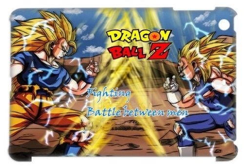 Cartoons Anime Series Dragon Ball Z Unique Design White Hard Plastic Cover Case For Ipad Mini Shopping Macket, Dragon Ball Z Best Ipad Case Picture