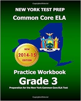 Amazon.com: NEW YORK TEST PREP Common Core ELA Practice Workbook Grade 3: Preparation for the ...