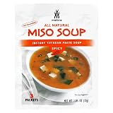 Mishima Instant Soup Mix, Spicy Miso, 1.05-Ounce Packets (Pack of 12)