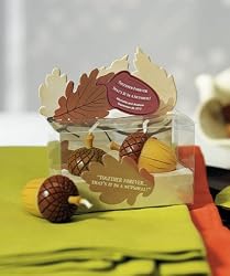 "Together Forever" Mini Acorn Candles (Package of 6)