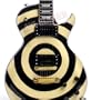Zakk Wylde Miniature Cream Bullseye Guitar Model