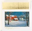 Good Old Barn Blank Holiday Cards
