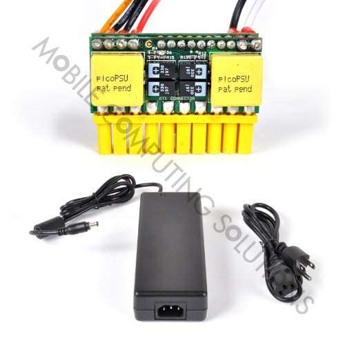 120W Mini ITX Power Supply Kit PicoPSU 120 + 10A 110-240vAC to 12vDC Switching Power Brick