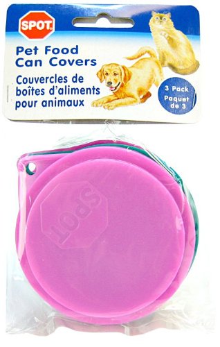 Pet Food Can Covers - 3.5 in. Diameter - 3 pk