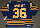 MATTHEW BARNABY Buffalo Sabres 1995 CCM Vintage Throwback Away NHL Hockey Jersey