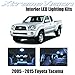 XtremeVision Toyota Tacoma 2005-2015 (7 Pieces) Cool White Premium Interior LED Kit Package + Installation Tool