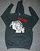 ACID FLESH HARDCORE DEATH METAL EVIL GHOUL FLAGRANT BLACK HOODIE SHIRT