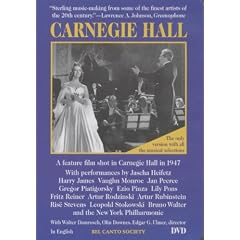 R�cital a Carnegie Hall