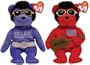 Ty Beanie Baby Elvis Bear (Colors May Vary)