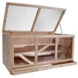 Leopet� NKH-116/3 Nagerk�fig ca. 115x60x58cm Holzvon "Leopet�"
