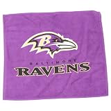 Baltimore Ravens Fan Towel (Measures 18" x 16")