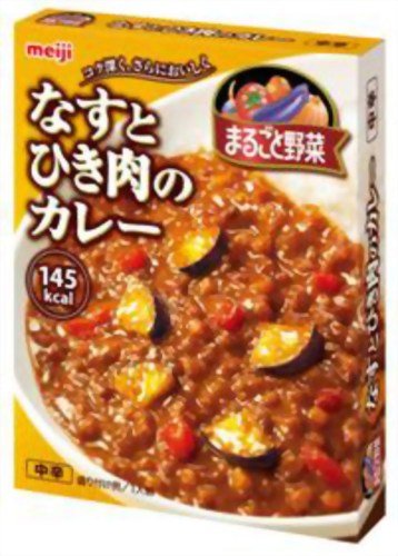 まるごと野菜なすとひき肉のカレー 170g×6個