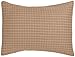 Amazon Brand – Pinzon Reversible Square Matelasse European Sham, Ivory/Camel