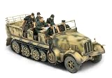 German Sd. Kfz. 7 Half-Track Normandy 1944 1/32 Scale Vehicle ~ D-Day ~ Forces of ValorIMAGE