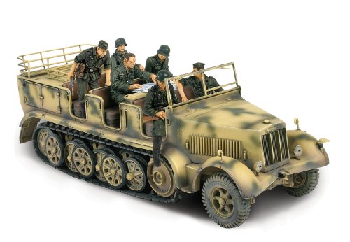 Unimax Forces of Valor 1 32 Scale German Sd Kfz 7 Half-Track D-Day SeriesB0013UER0A : image