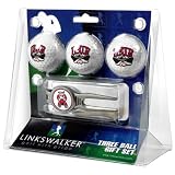 Nevada Las Vegas Runnin Rebels NCAA 3 Ball Gift Pack w/ Kool Tool