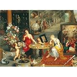 Clementoni 36515.9 - Puzzle Bruegel - Allegoria della vista e dell'olfatto 6000 teilig