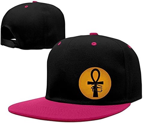 Cool Egyptian Ankh Horus Eye Hip-Hop Snapback Caps Pink