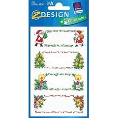 AVERY Zweckform ZDesign Weihnachts-Sticker Widmung VE=1
