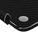 Skinomi Black Carbon Fiber Full Body Skin Compatible with HP Split 13 x2 13T-M100 (Keyboard Only)(Full Coverage) TechSkin Anti-Bubble Film