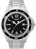 Timex Men's Classic Silver-Tone Bracelet  Sport Watch #T2M561