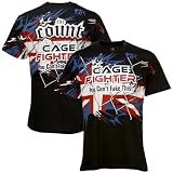 Cage Fighter Black Michael “The Count” Bisping Blast T-shirt