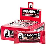 18 Rabbits Organic Gluten Free Granola Bar, Cherry, Dark Chocolate & Almond, 1.6 Ounce (Pack of 12)