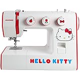 Janome 15822 Hello Kitty Sewing Machine with 24 built in stitches and a one-step buttonhole